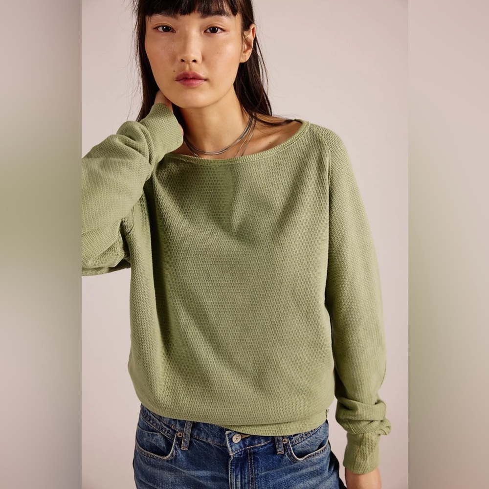 NWT! Free People We The Free Jess Long Sleeve Sz XS